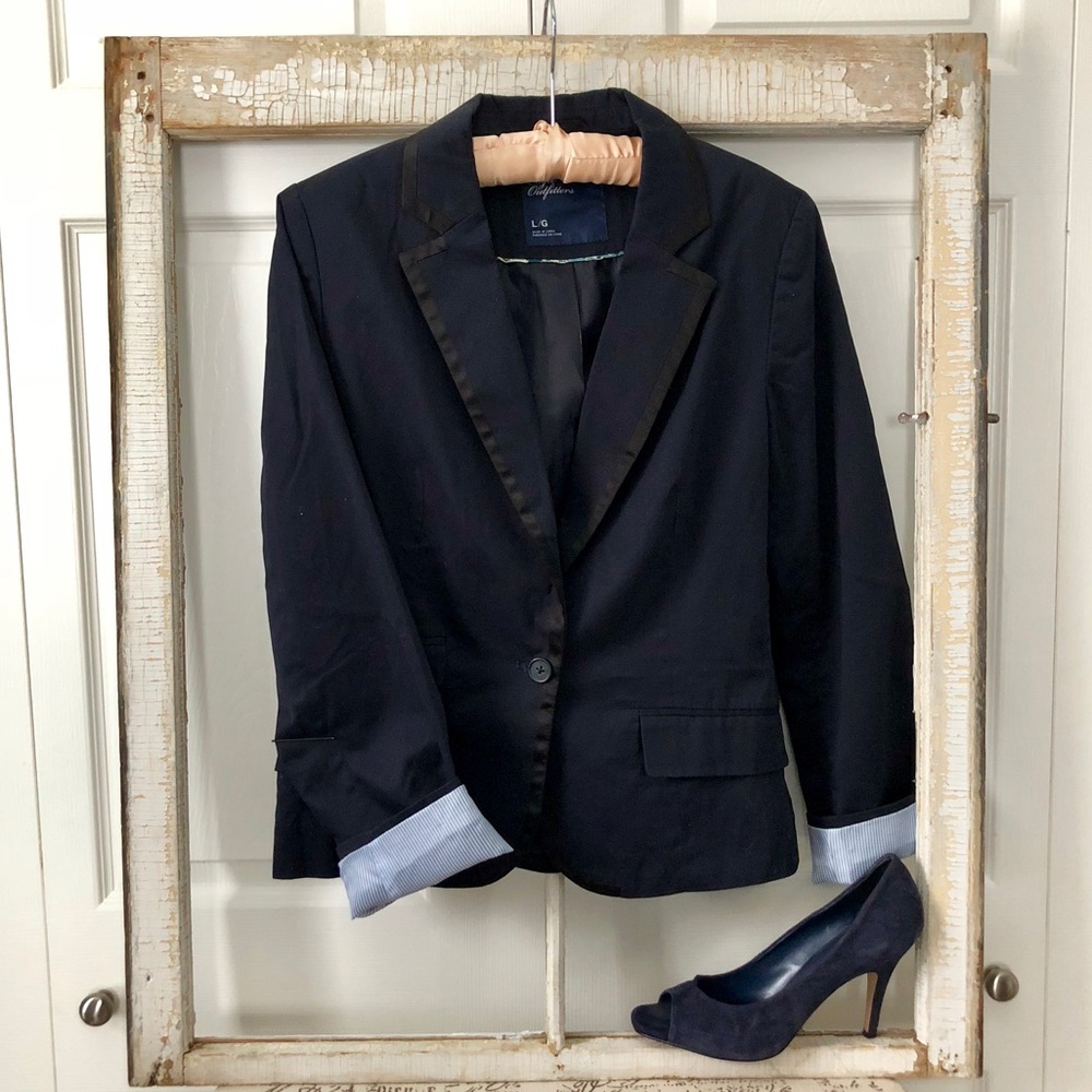 AE Navy and Black Blazer